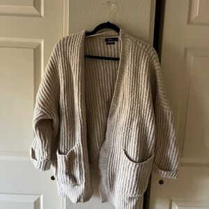 Zara chunky oversized cardigan
